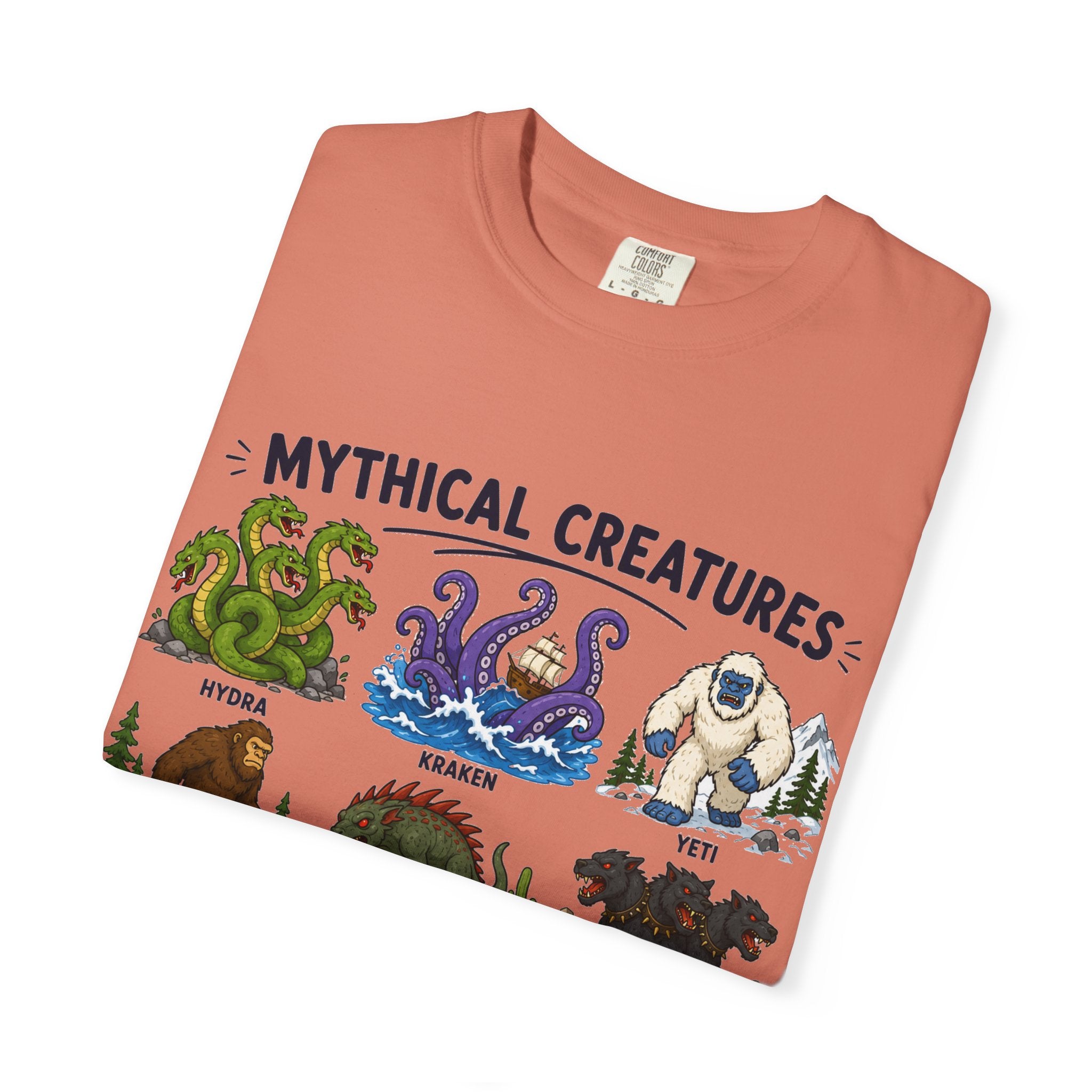 Mythical Creatures Chart T-Shirt