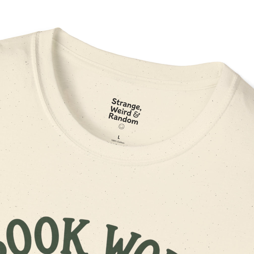 Book Worm T-Shirt — Cute Reading Worm Graphic Tee for Book Lovers
