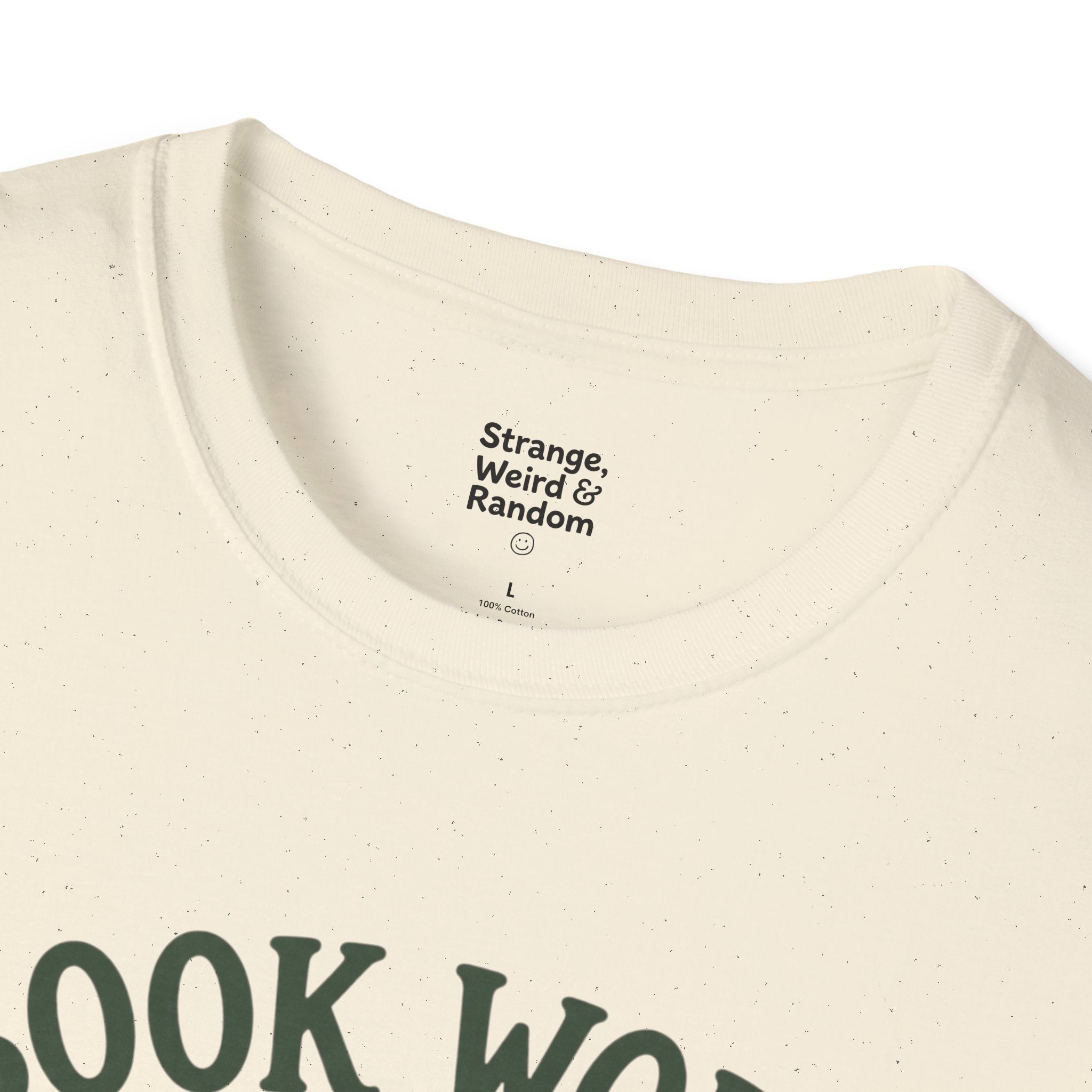 Book Worm T-Shirt — Cute Reading Worm Graphic Tee for Book Lovers