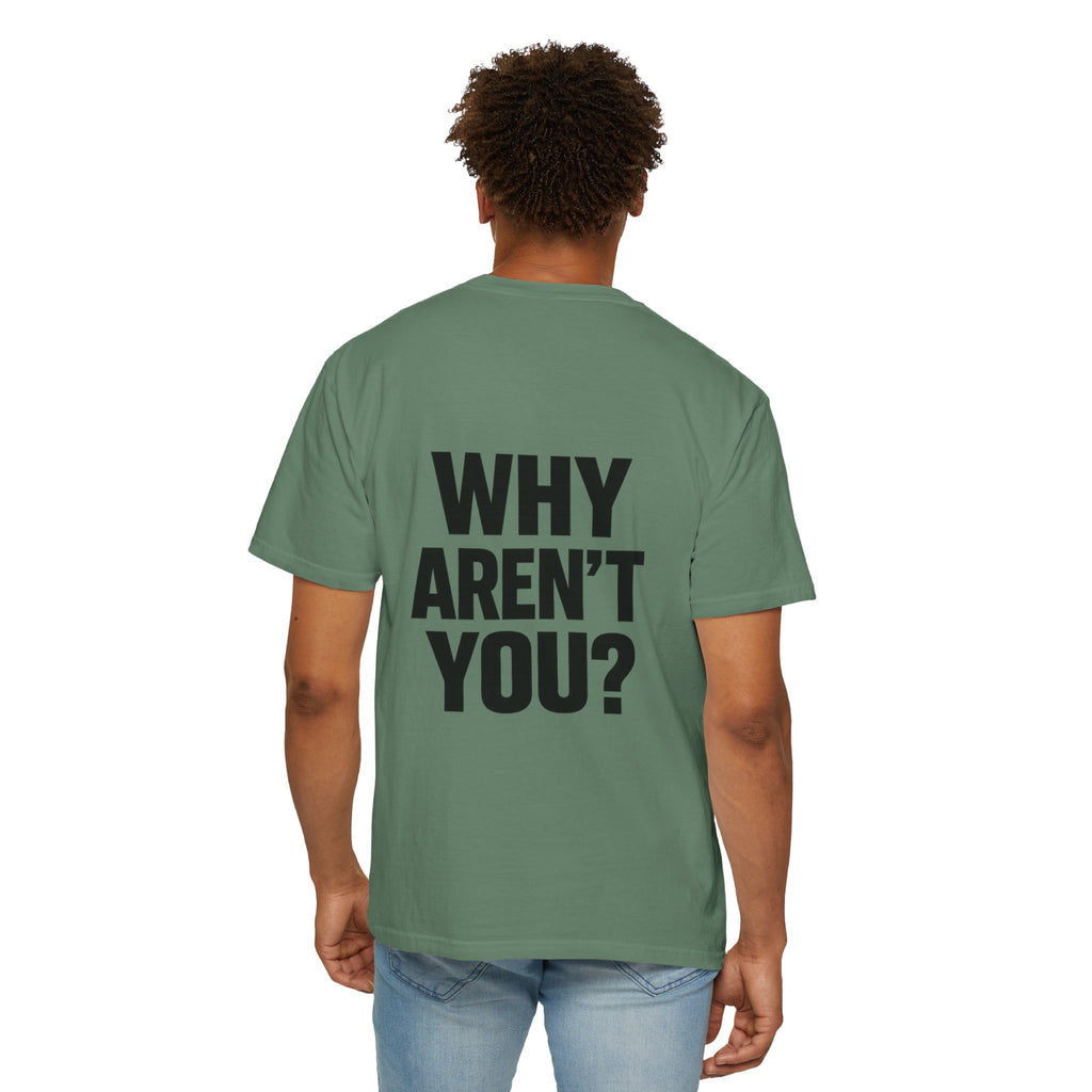 Voting Reminder T-Shirt — "They're Voting. Why Aren't You?"