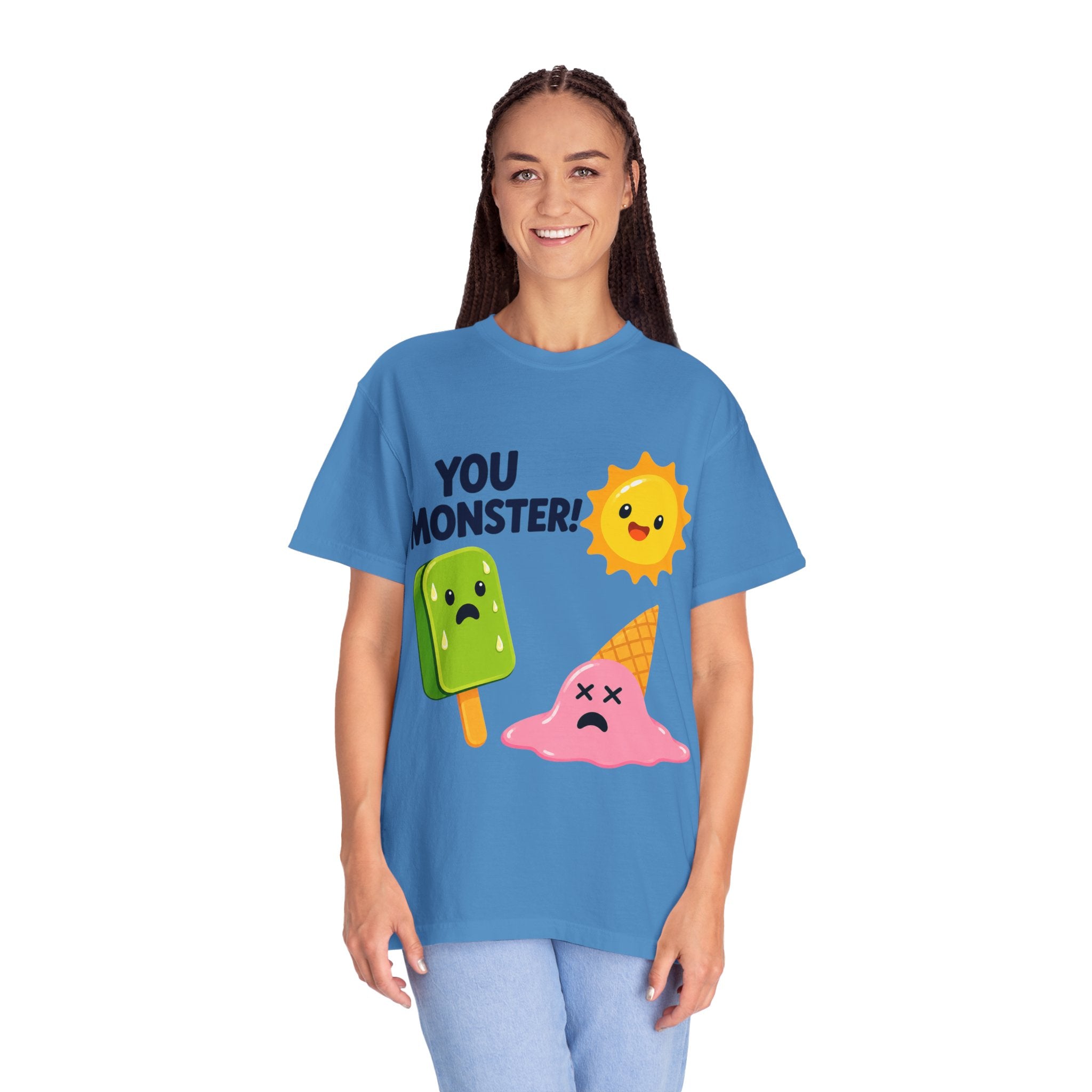 You Monster! Cute Ice Cream Pun T-Shirt