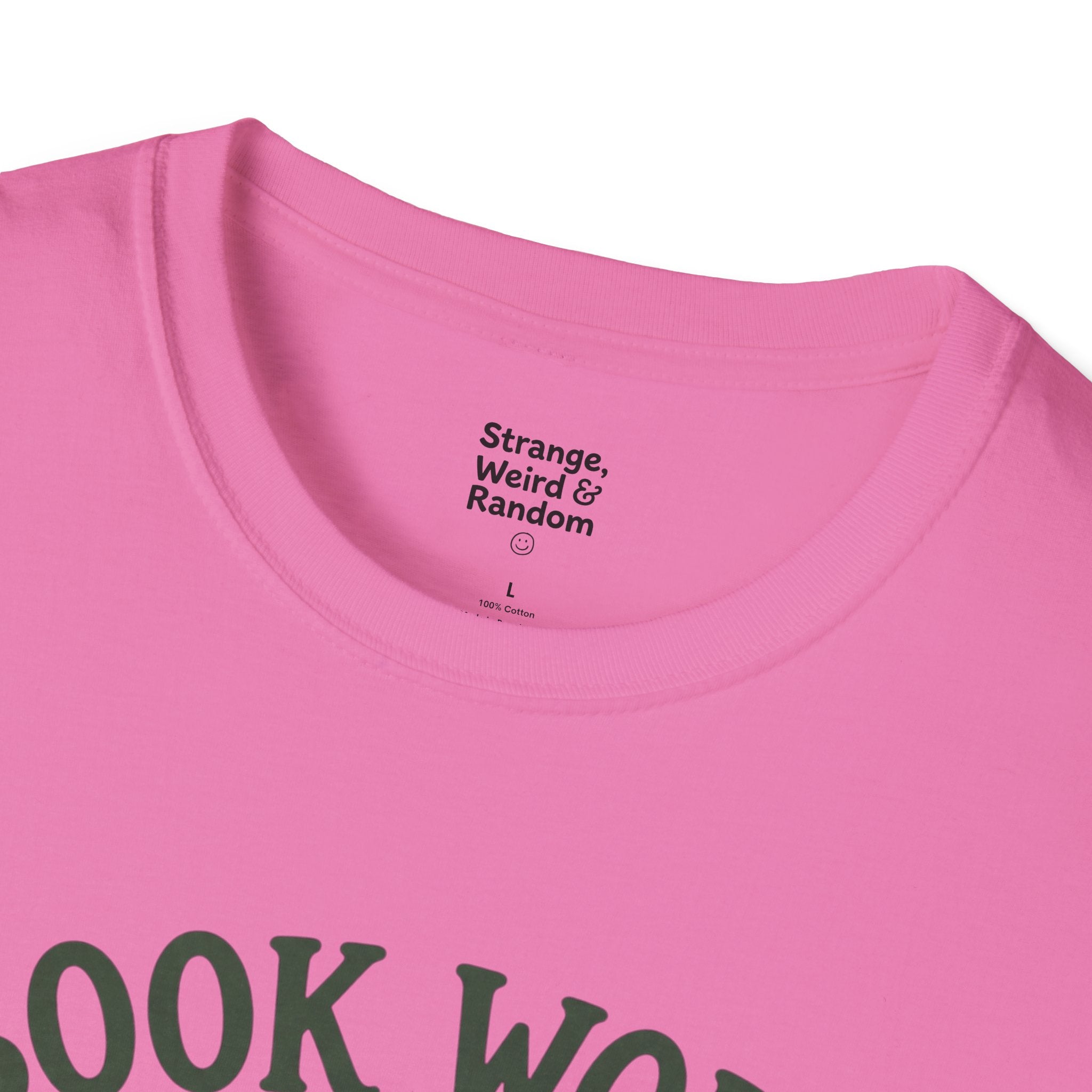Book Worm T-Shirt — Cute Reading Worm Graphic Tee for Book Lovers