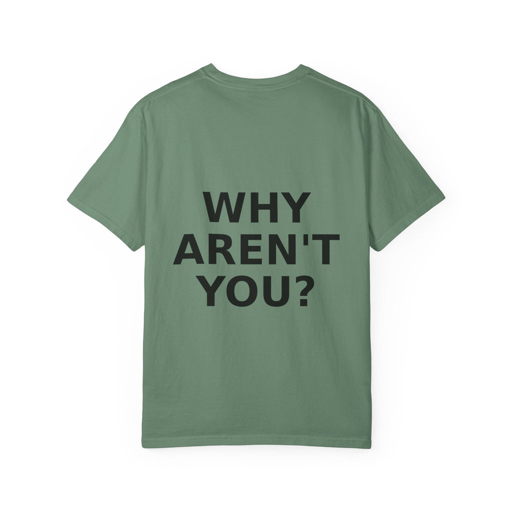Voting Reminder T-Shirt — "They're Voting. Why Aren't You?"