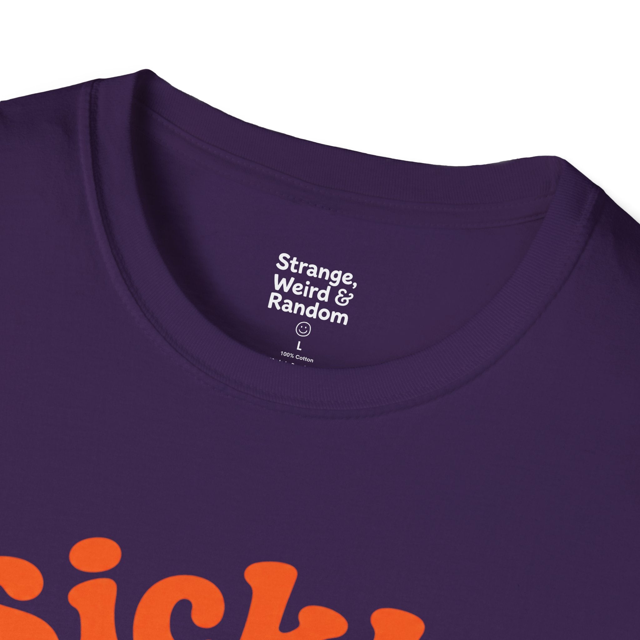 Sickly Sweet Candy Corn T-Shirt | Halloween Retro Orange Typography