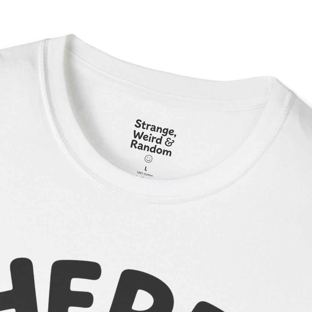 Here for the Boos T-Shirt | Halloween Ghost Graphic Tee
