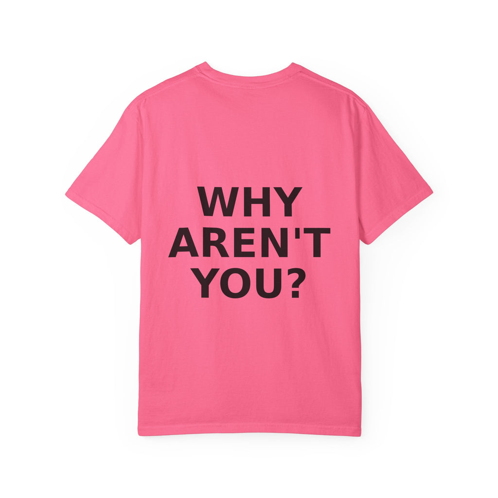 Voting Reminder T-Shirt — "They're Voting. Why Aren't You?"