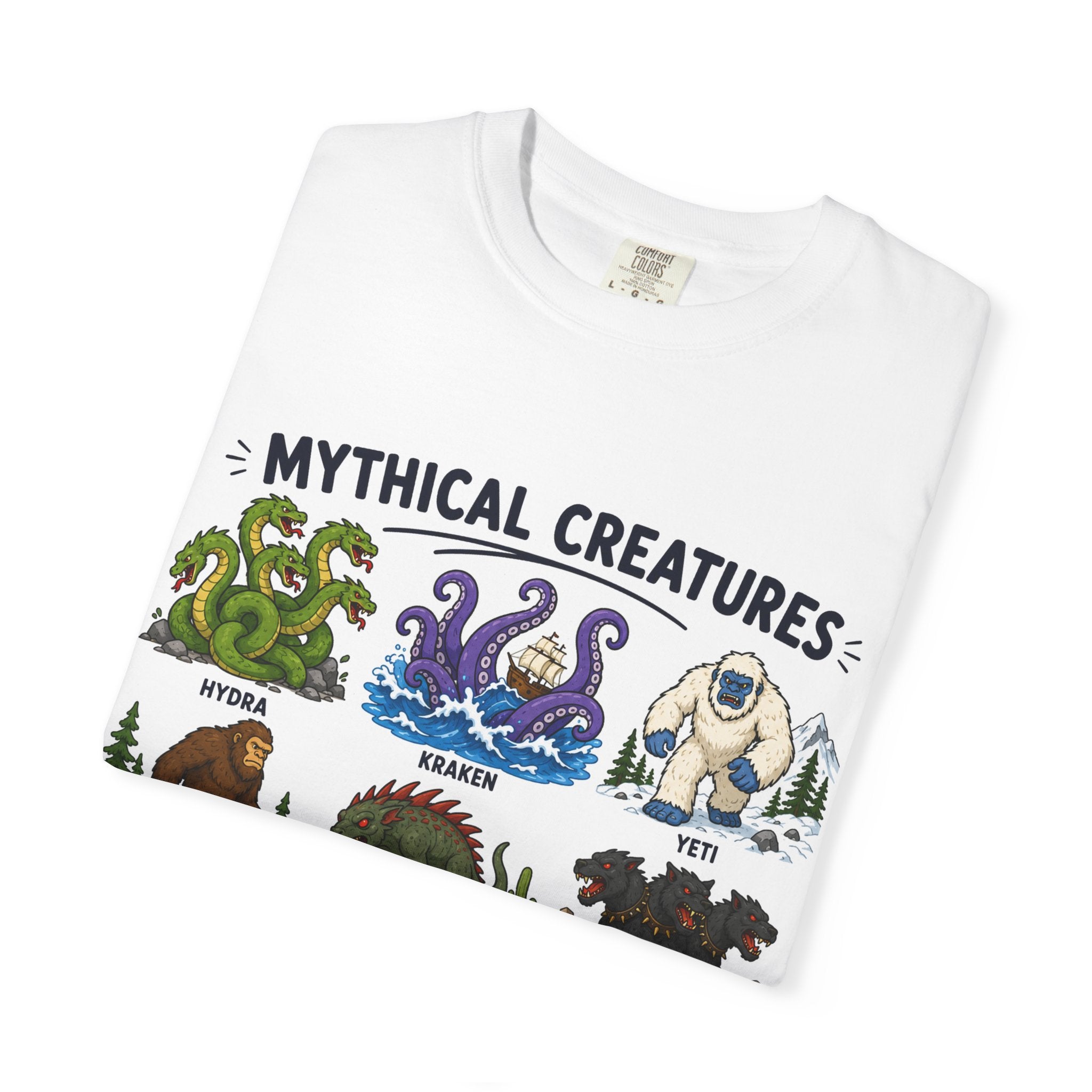 Mythical Creatures Chart T-Shirt
