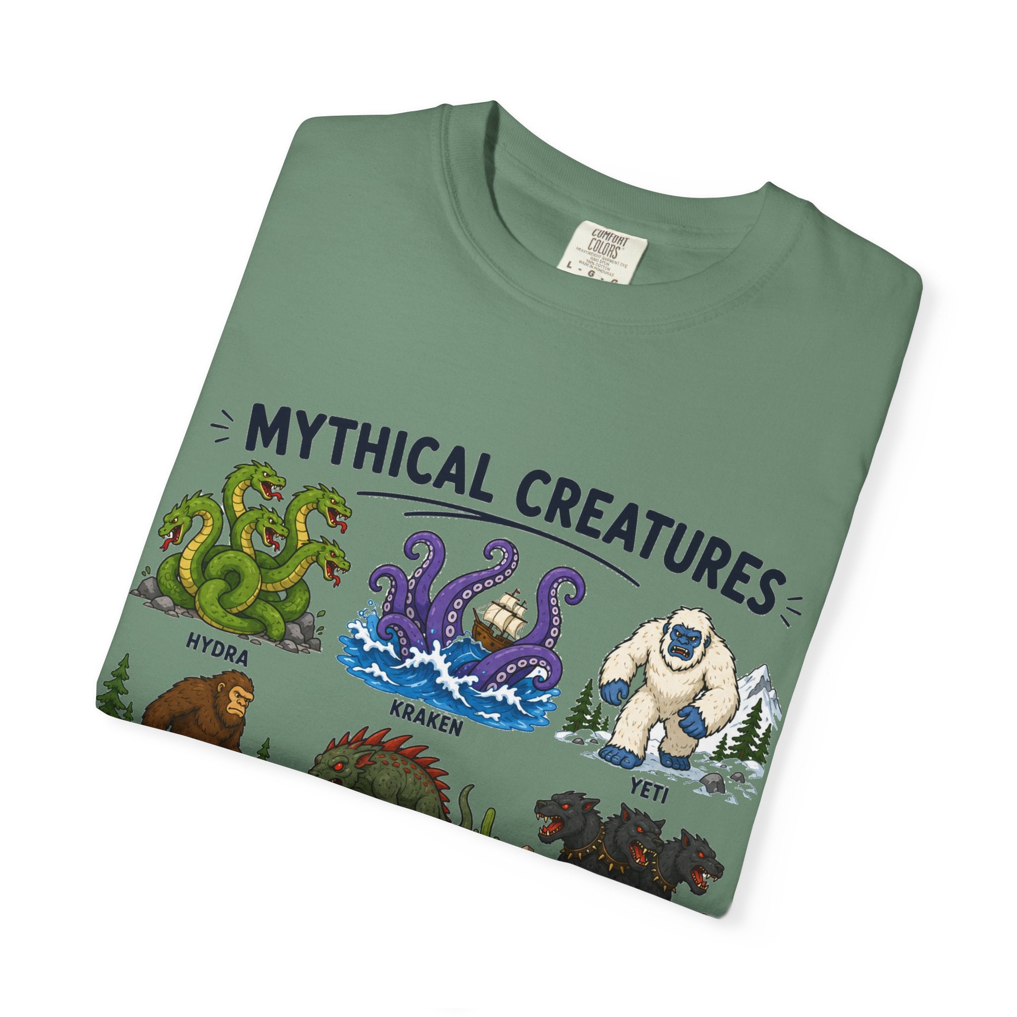 Mythical Creatures Chart T-Shirt