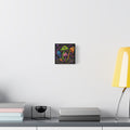 Psychedelic Mushroom Canvas Print — Trippy Cosmic Eyes Wall Art