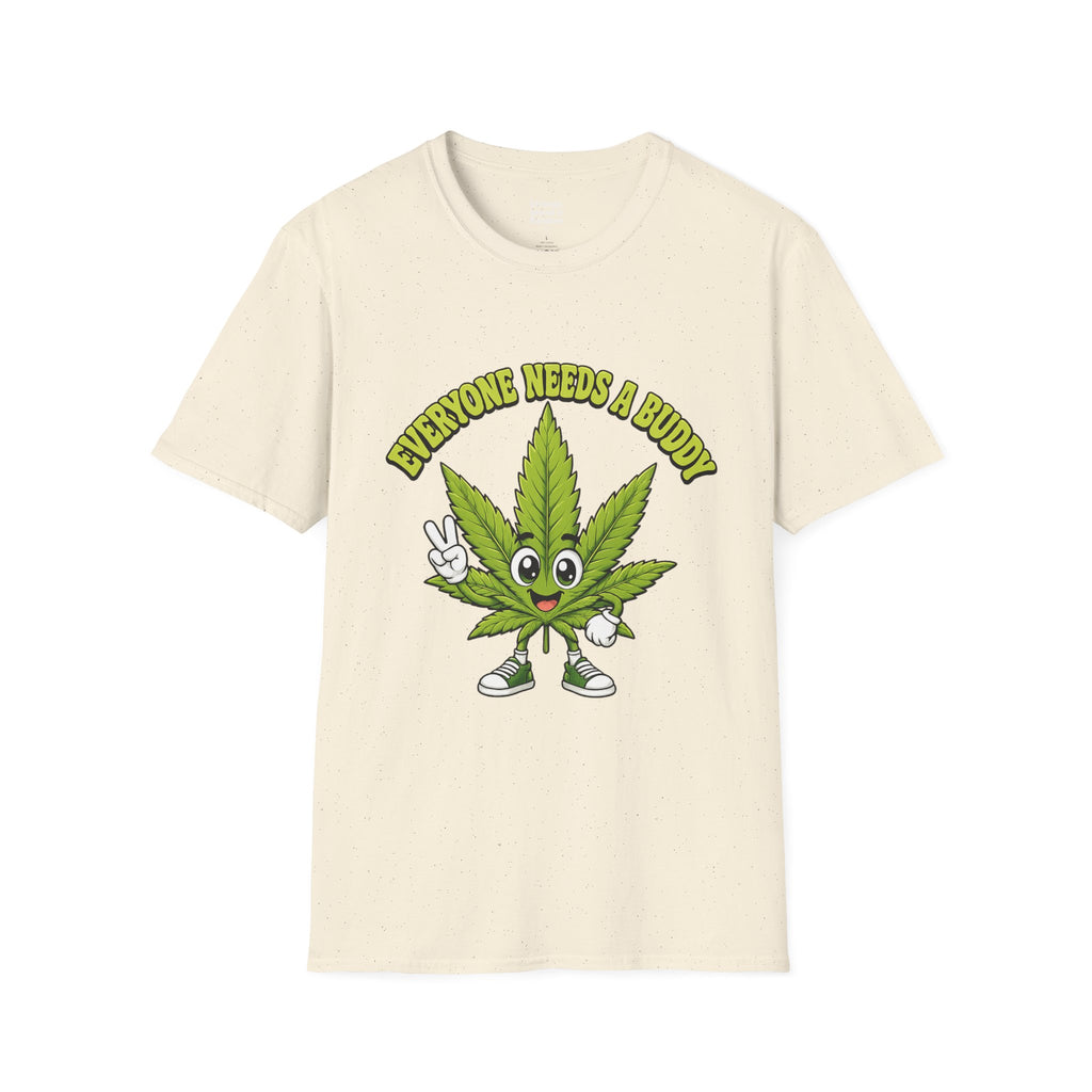 Everyone Needs a Buddy Cannabis Leaf T-Shirt