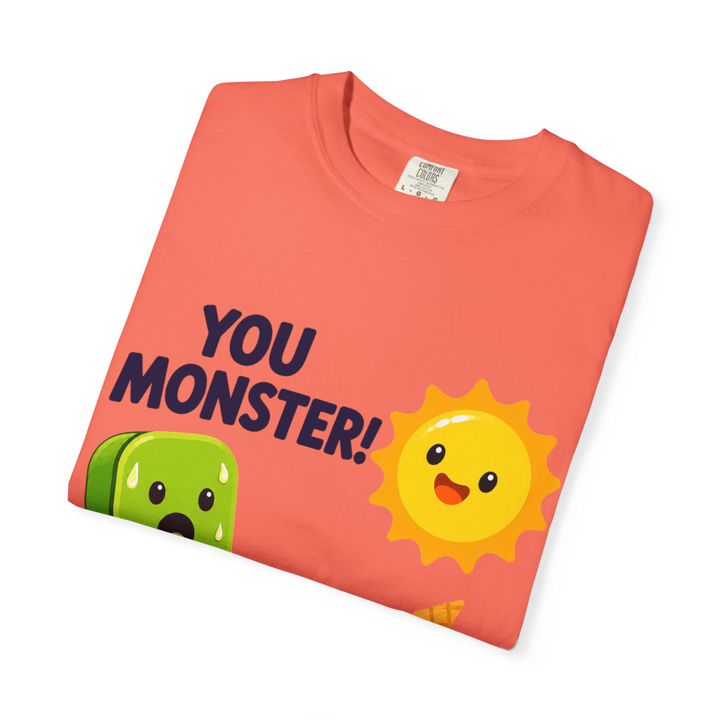 You Monster! Cute Ice Cream Pun T-Shirt