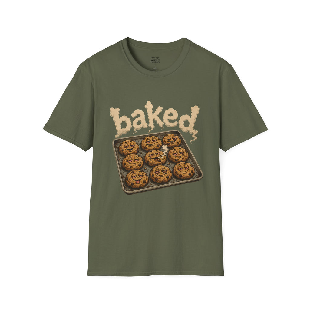 Baked Cookies T-Shirt — Cute Retro Baking Graphic Tee