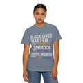 Activism Statement T-Shirt — "Black Lives Matter / Feminism / Pride Month" Graphic Tee