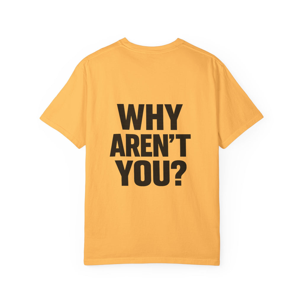 Voting Reminder T-Shirt — "They're Voting. Why Aren't You?"
