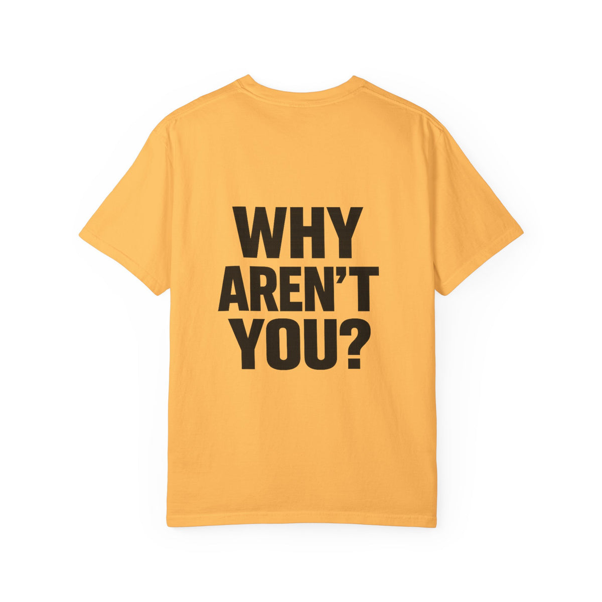 Voting Reminder T-Shirt — "They're Voting. Why Aren't You?"