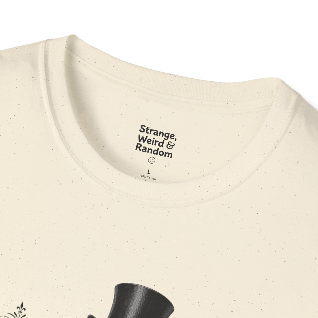 Dapper Frog Gentleman ribbitting T-Shirt | Vintage Victorian Top Hat