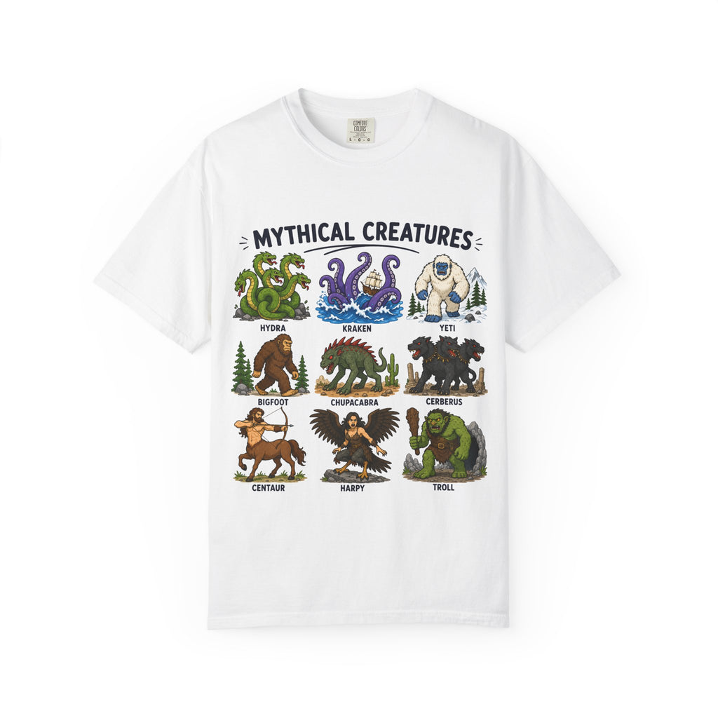 Mythical Creatures Chart T-Shirt