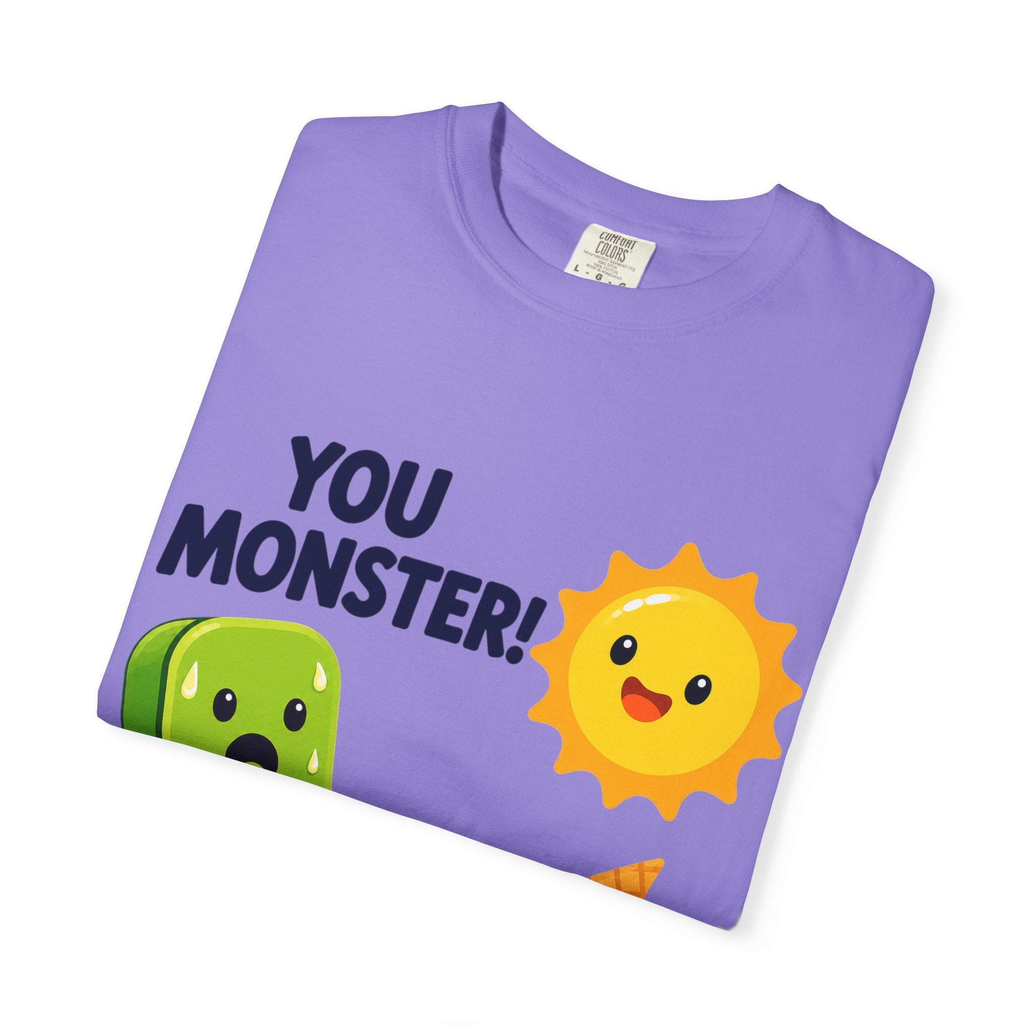 You Monster! Cute Ice Cream Pun T-Shirt