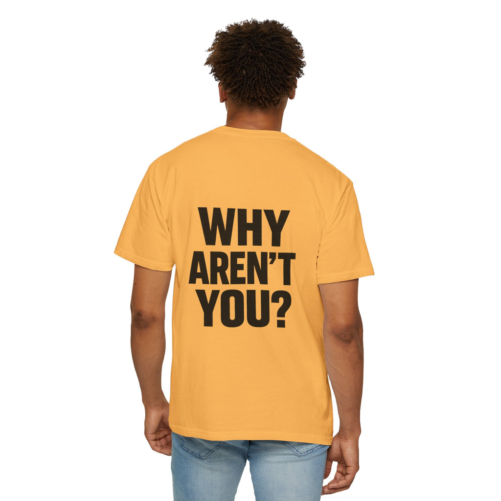 Voting Reminder T-Shirt — "They're Voting. Why Aren't You?"
