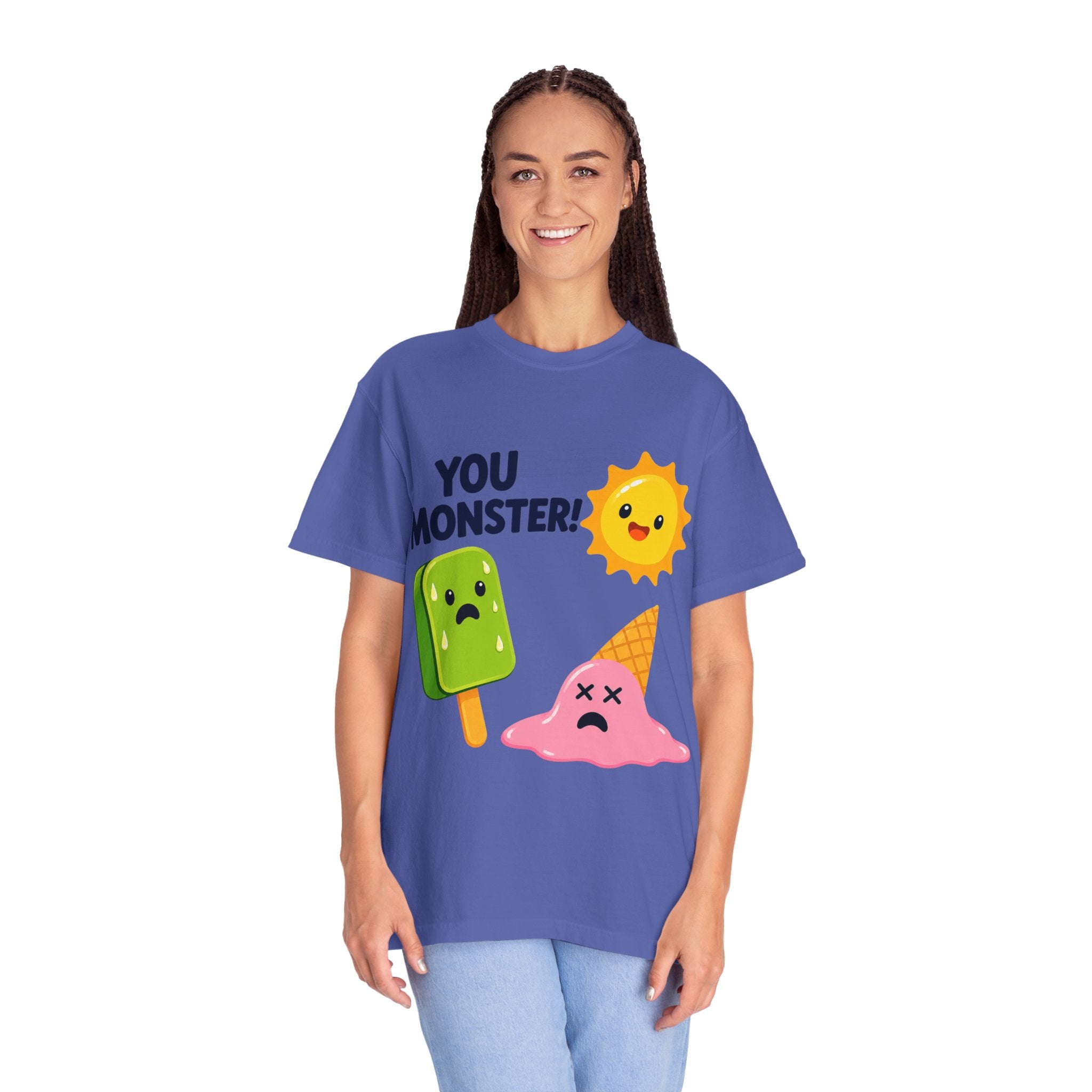 You Monster! Cute Ice Cream Pun T-Shirt