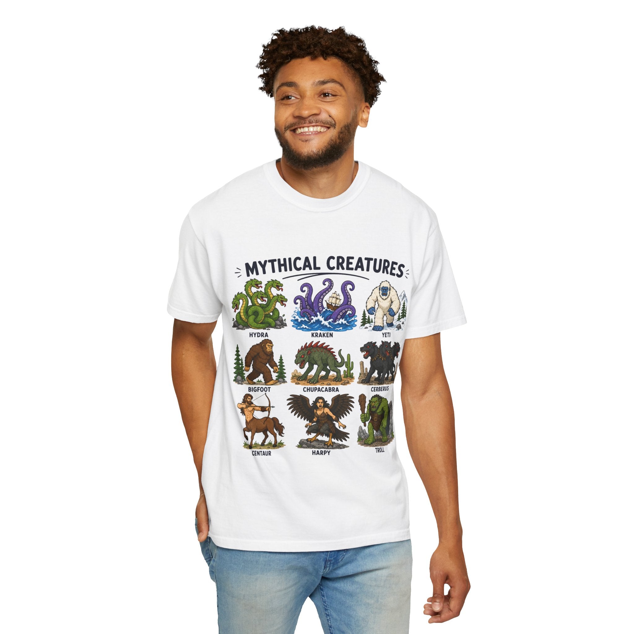 Mythical Creatures Chart T-Shirt
