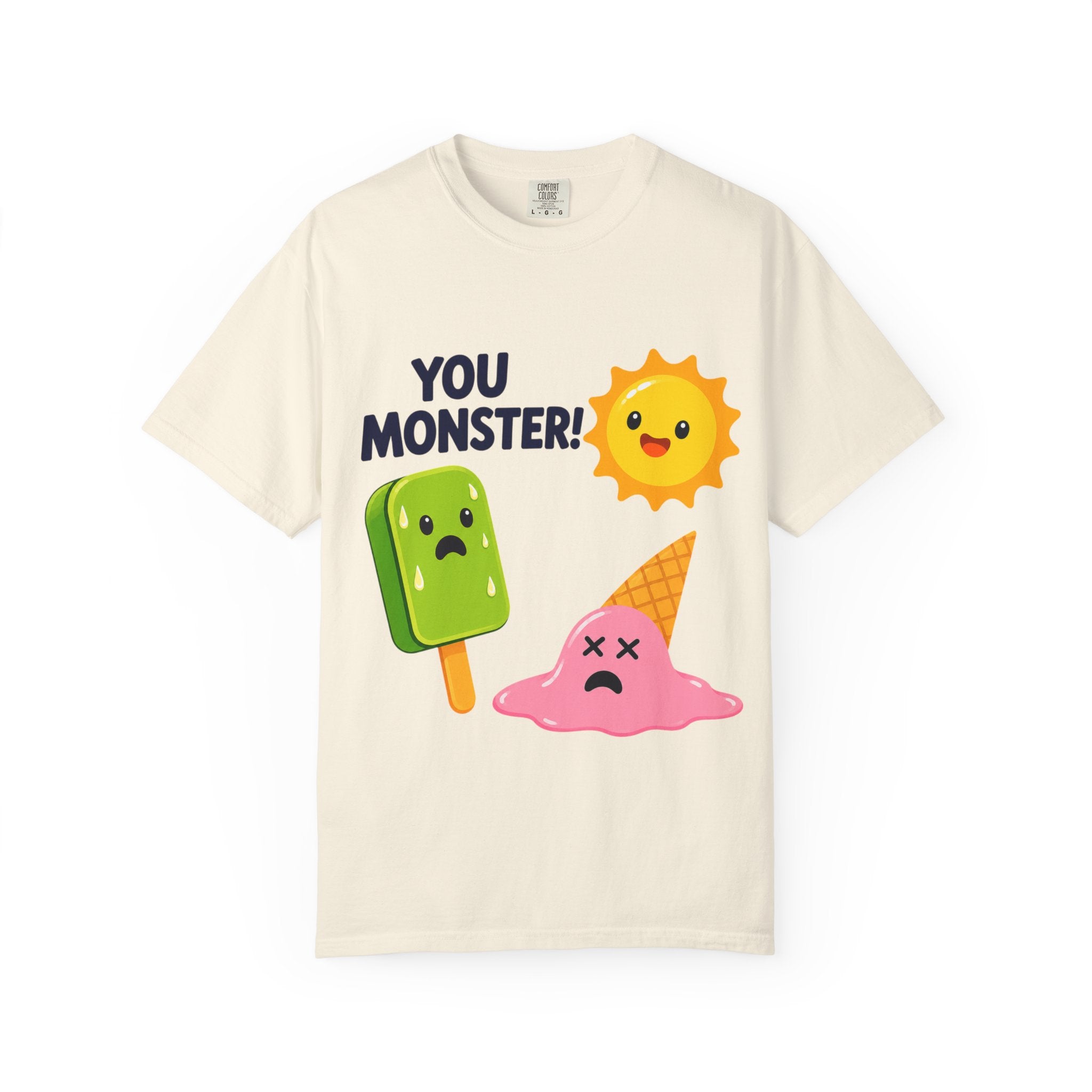 You Monster! Cute Ice Cream Pun T-Shirt