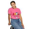 Condom Cartoon T-Shirt — "Practice Safe Snacks" Funny Safe Sex Graphic Tee