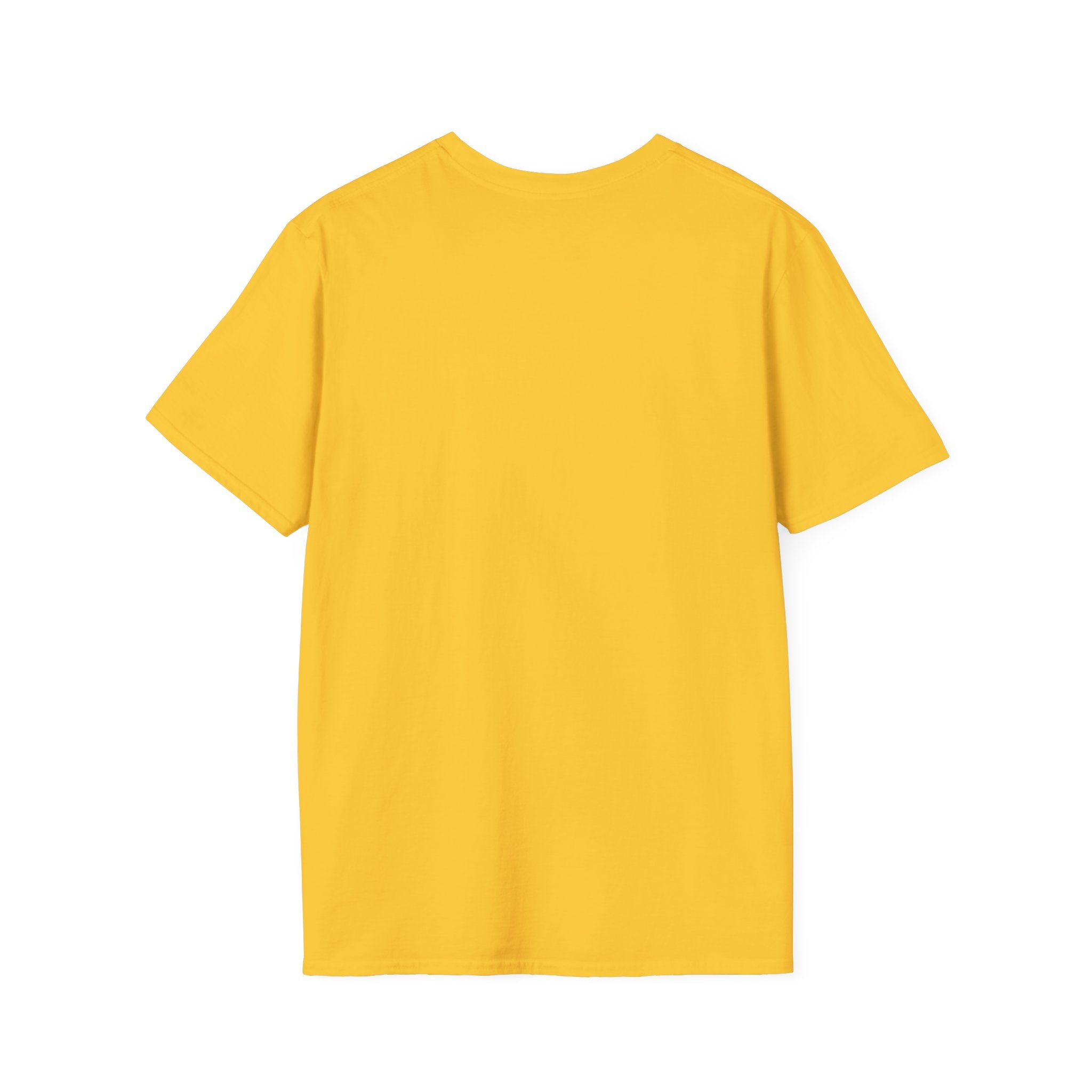 Large Black Smiley Face T-Shirt | Orange Graphic Tee
