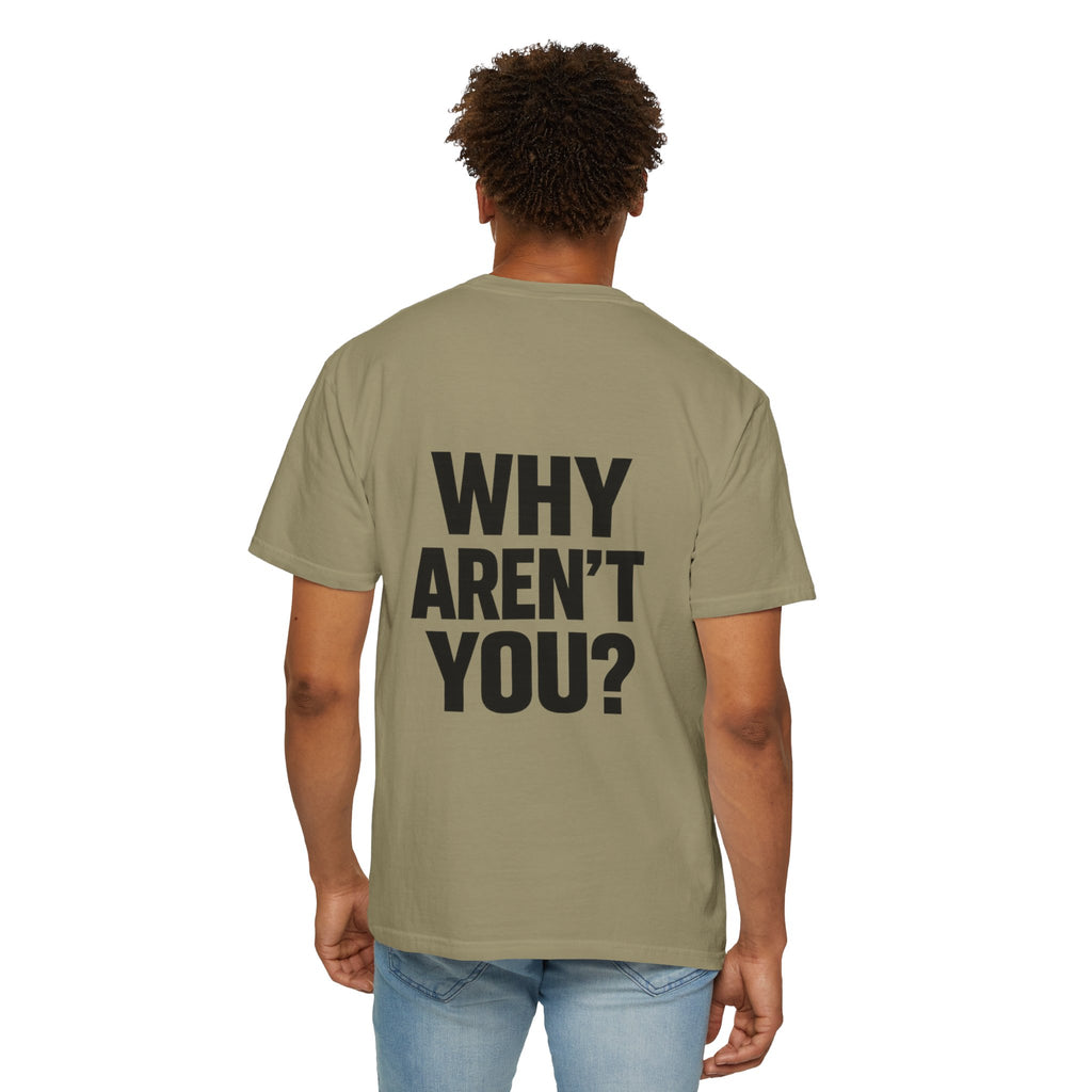 Voting Reminder T-Shirt — "They're Voting. Why Aren't You?"