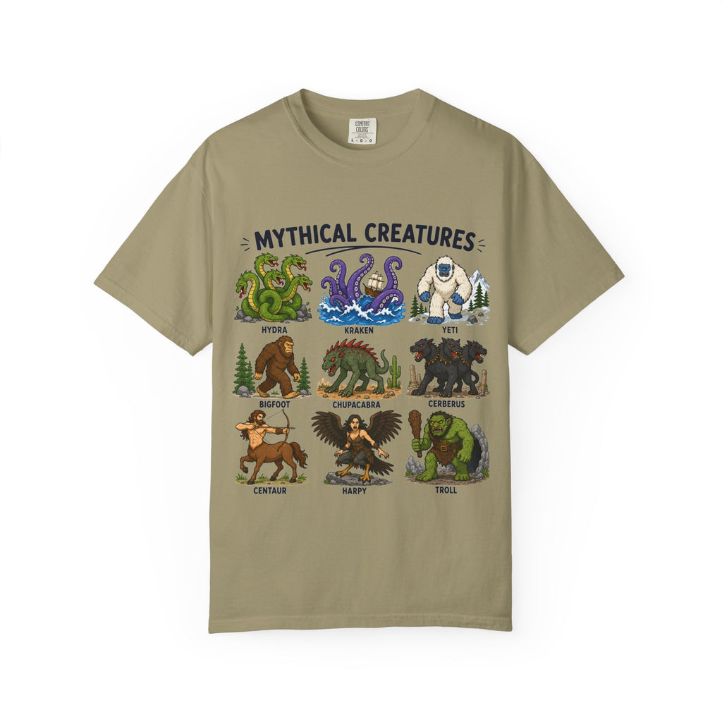 Mythical Creatures Chart T-Shirt