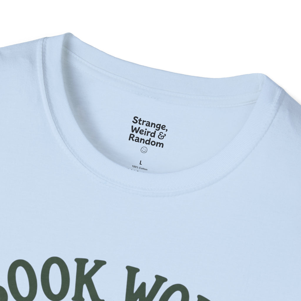 Book Worm T-Shirt — Cute Reading Worm Graphic Tee for Book Lovers