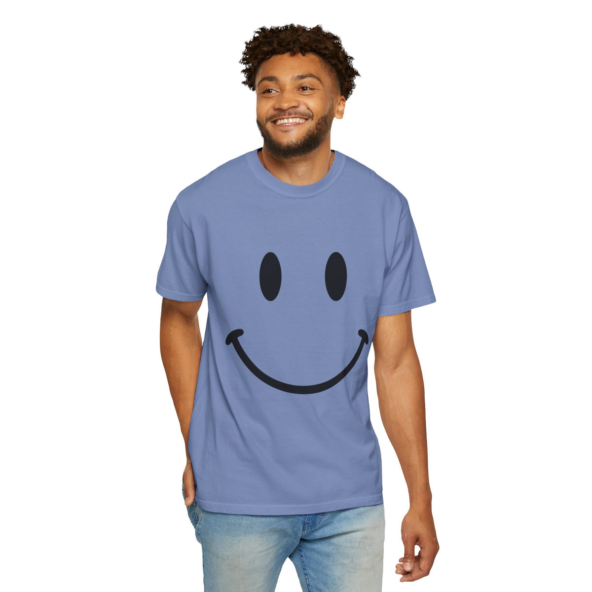 Smile Face T-Shirt – Retro Happy Face Graphic Tee