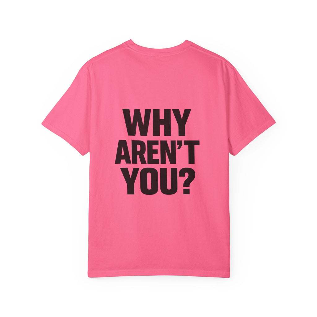 Voting Reminder T-Shirt — "They're Voting. Why Aren't You?"