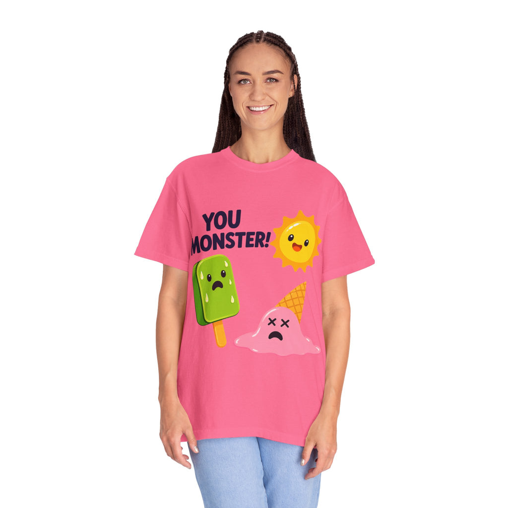 You Monster! Cute Ice Cream Pun T-Shirt