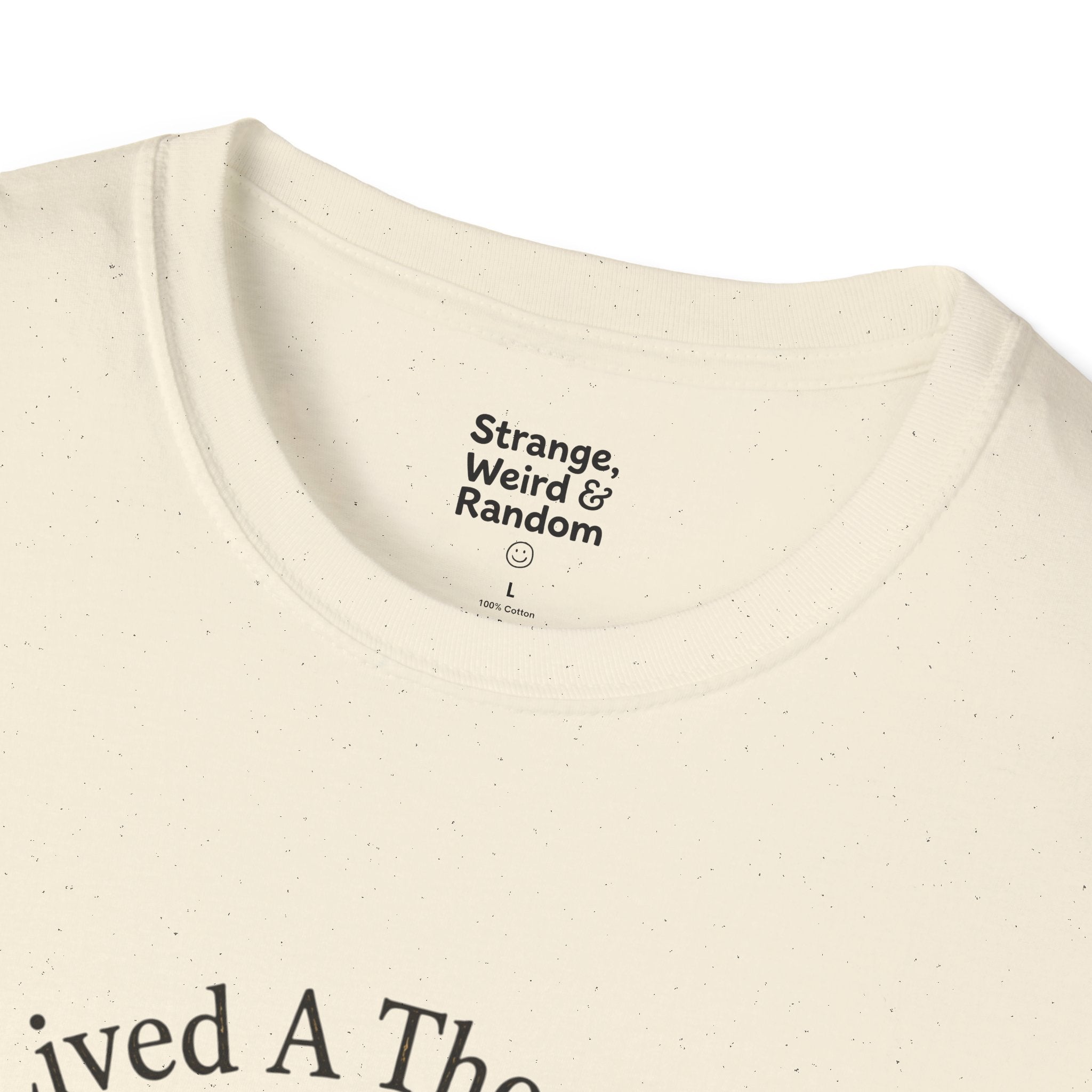 Book Lover T-Shirt — "I've Lived A Thousand Lives" Vintage Stack of Books Design