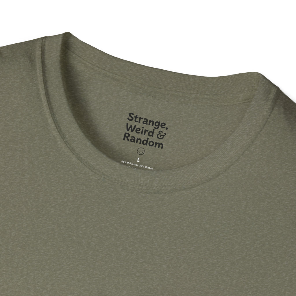 Strange, Weird & Random T-Shirt | Funny Quote Tee, Casual Graphic Top