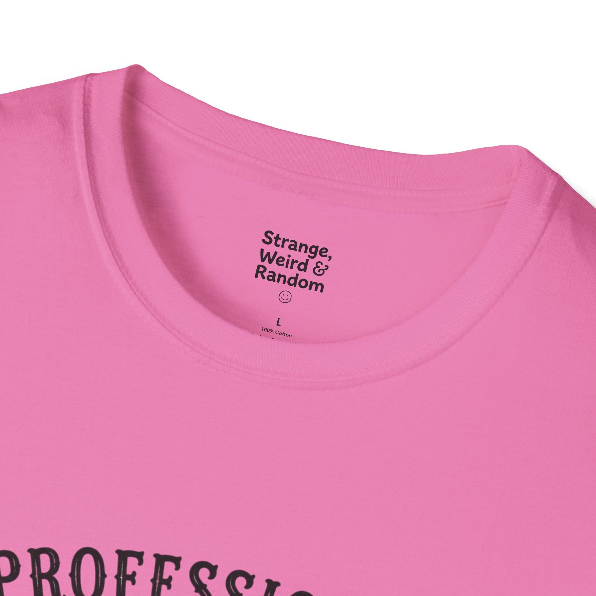 Professional Hooker Crochet Yarn T-Shirt | Knitting Hooks, Ball of Yarn