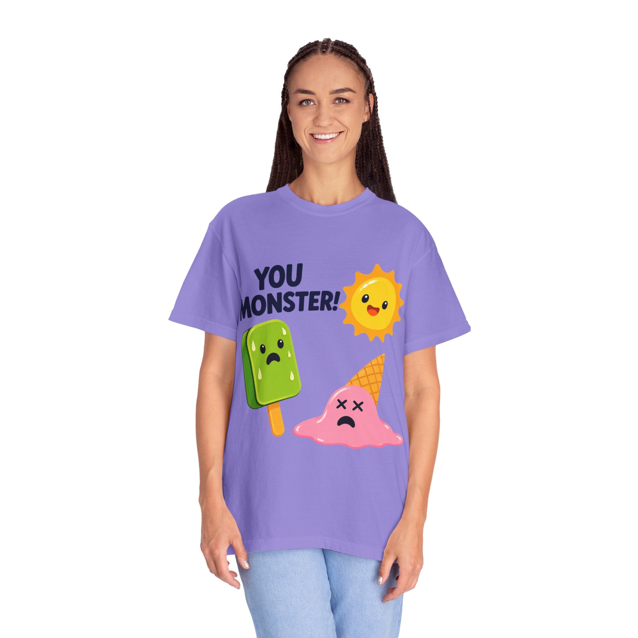 You Monster! Cute Ice Cream Pun T-Shirt