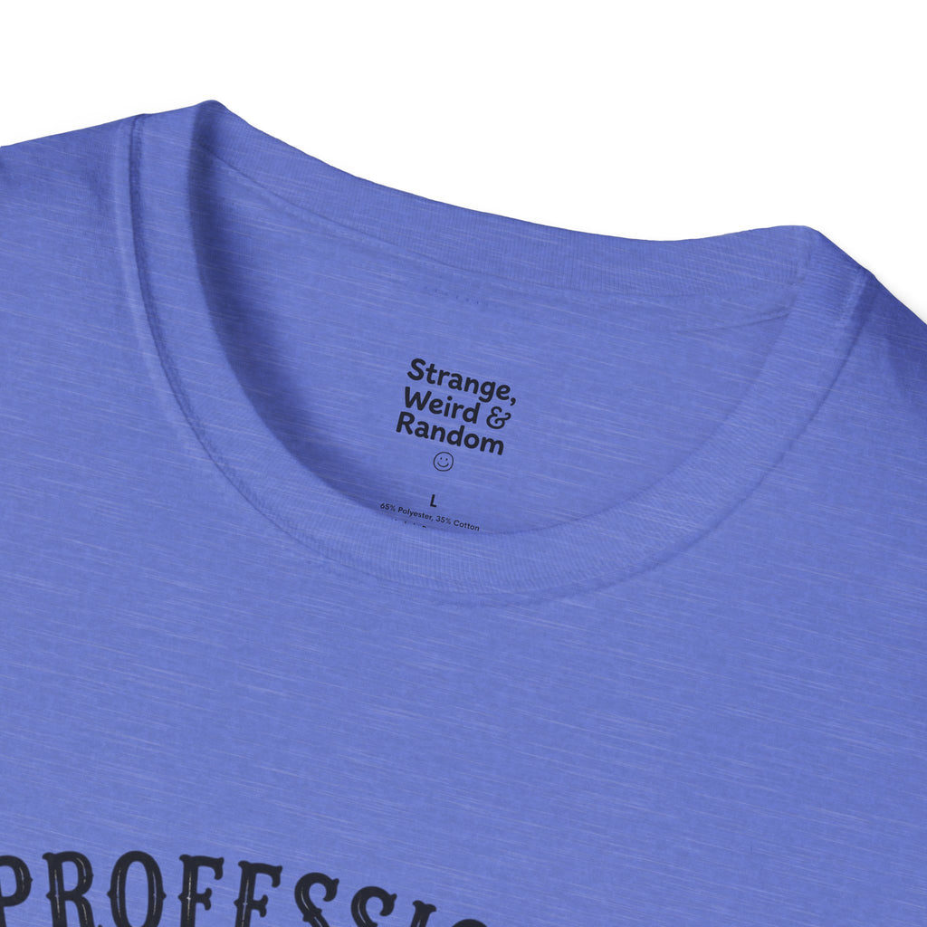 Professional Hooker Crochet Yarn T-Shirt | Knitting Hooks, Ball of Yarn