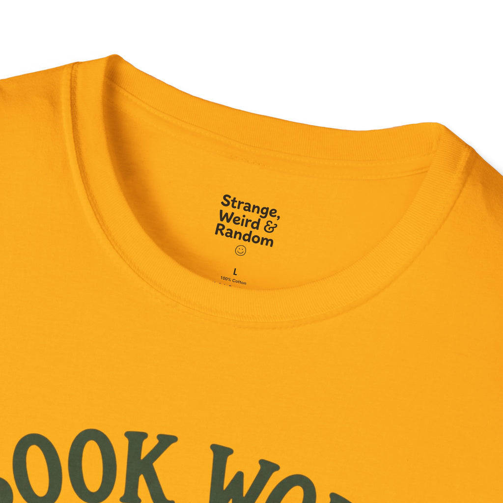 Book Worm T-Shirt — Cute Reading Worm Graphic Tee for Book Lovers