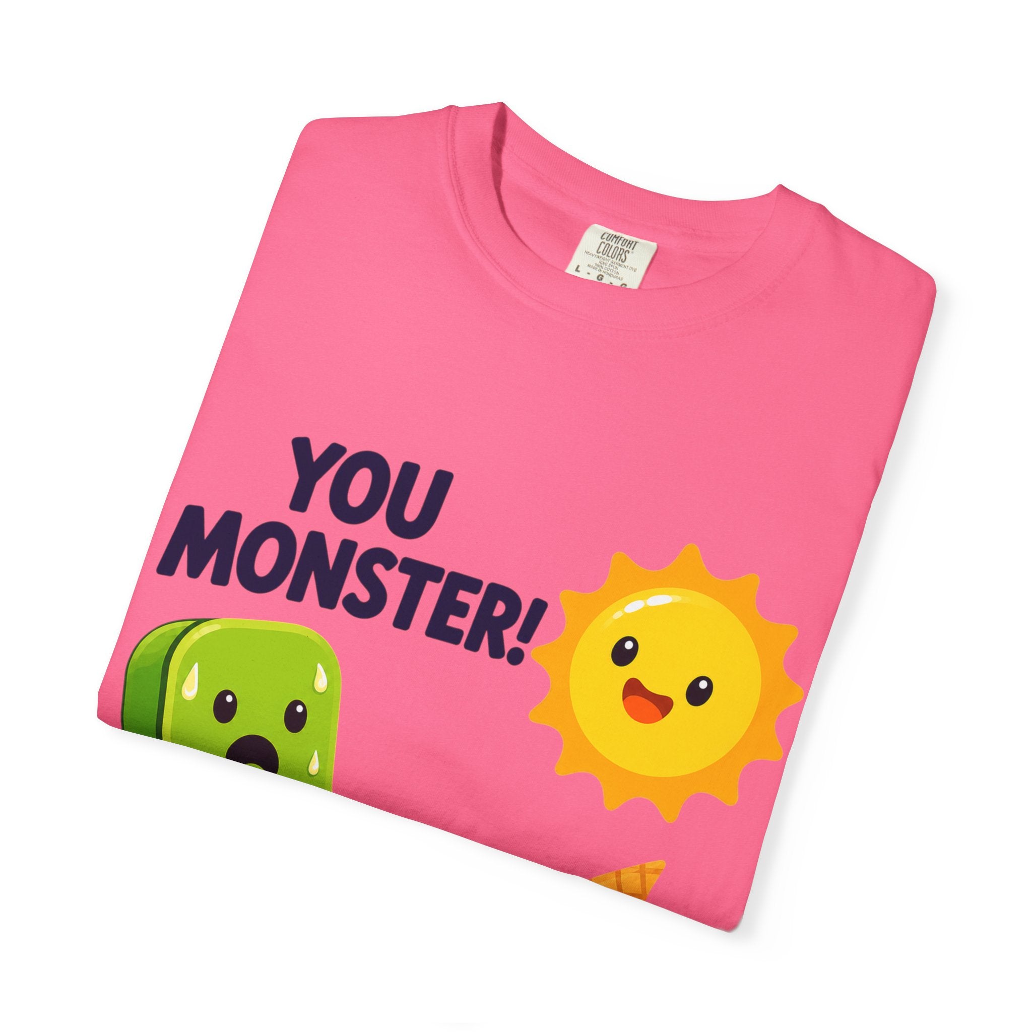 You Monster! Cute Ice Cream Pun T-Shirt