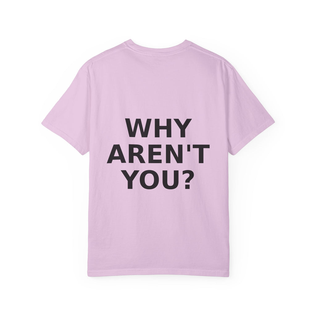 Voting Reminder T-Shirt — "They're Voting. Why Aren't You?"