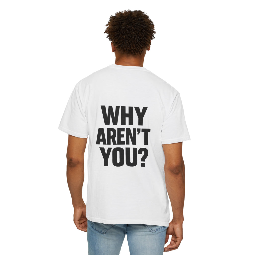 Voting Reminder T-Shirt — "They're Voting. Why Aren't You?"