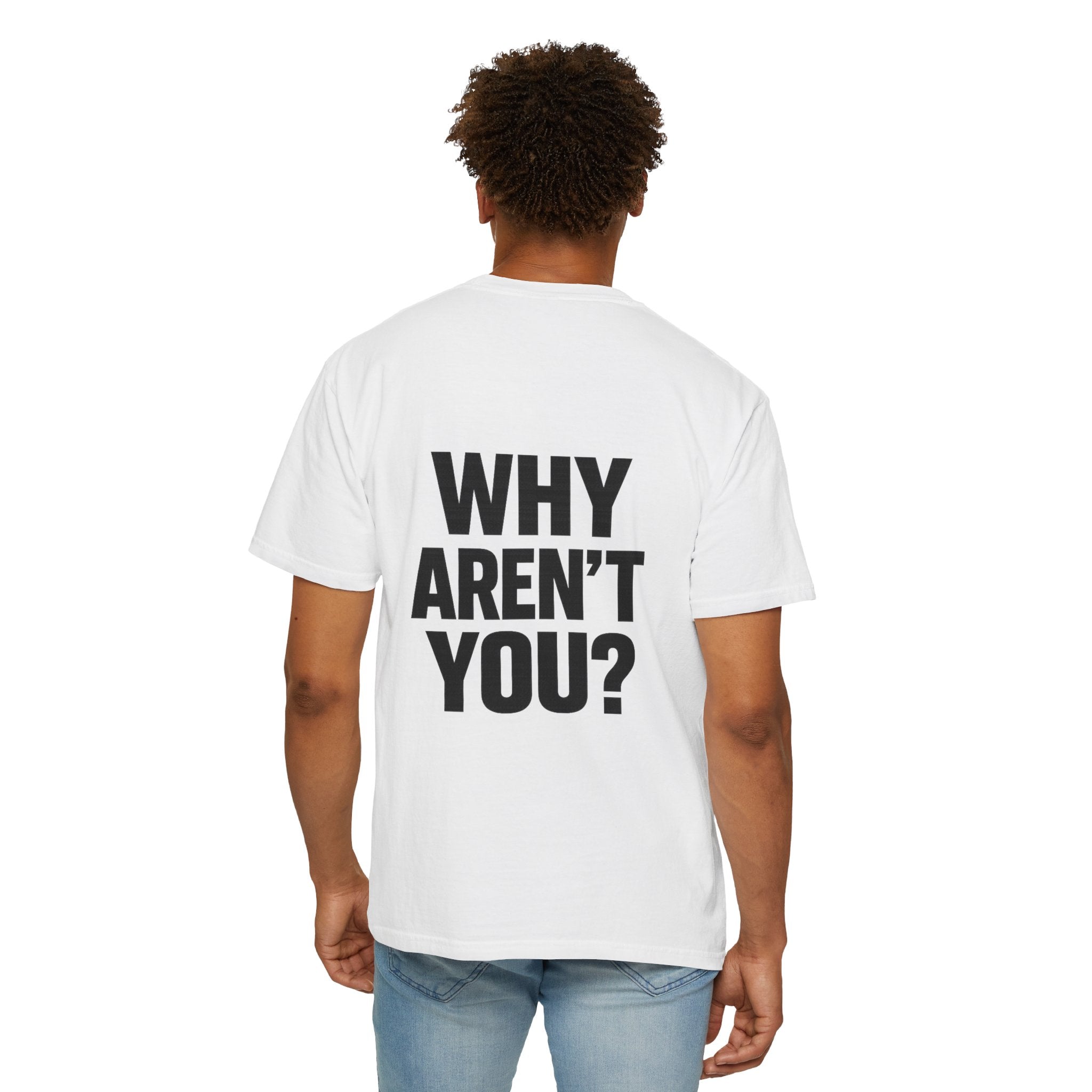 Voting Reminder T-Shirt — "They're Voting. Why Aren't You?"
