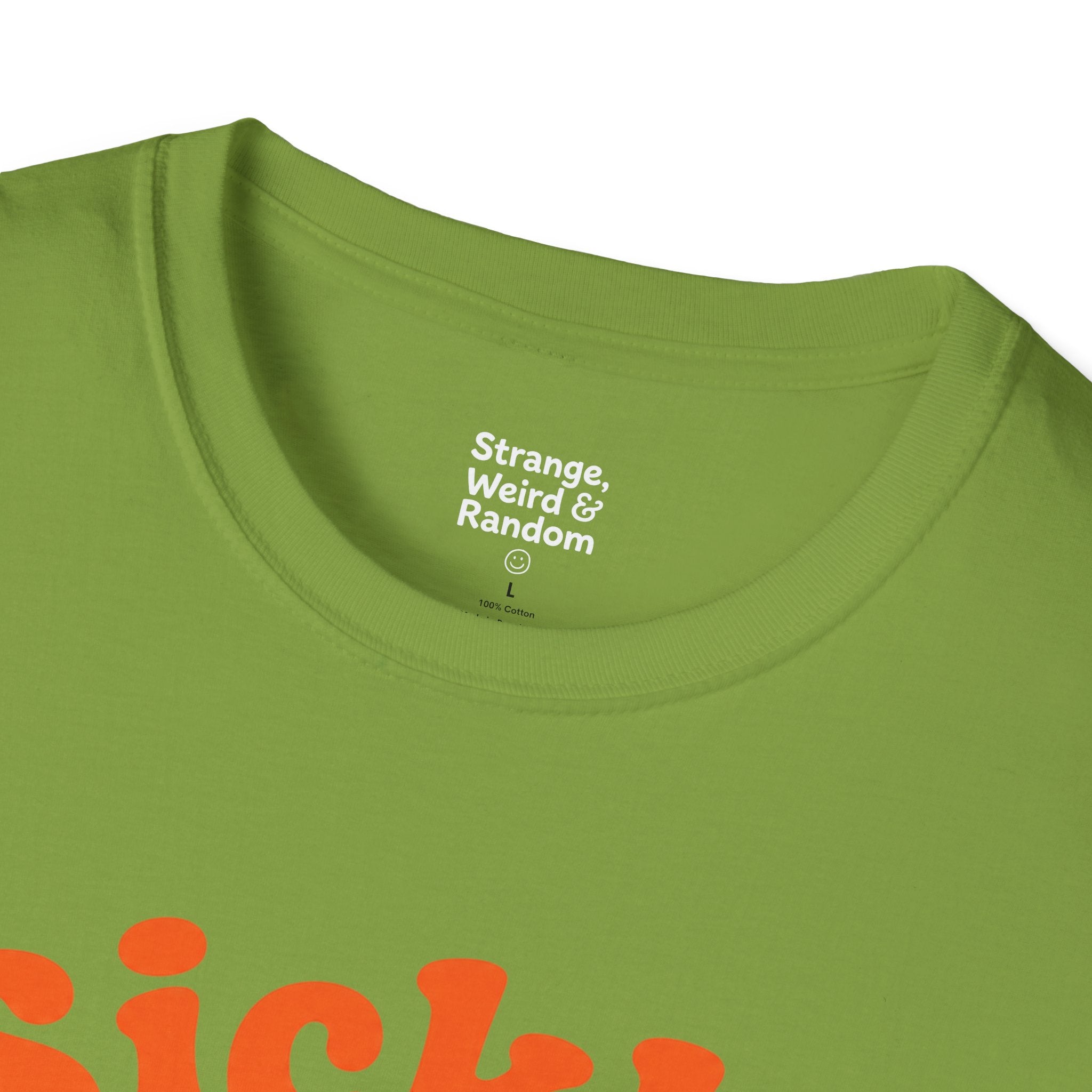 Sickly Sweet Candy Corn T-Shirt | Halloween Retro Orange Typography