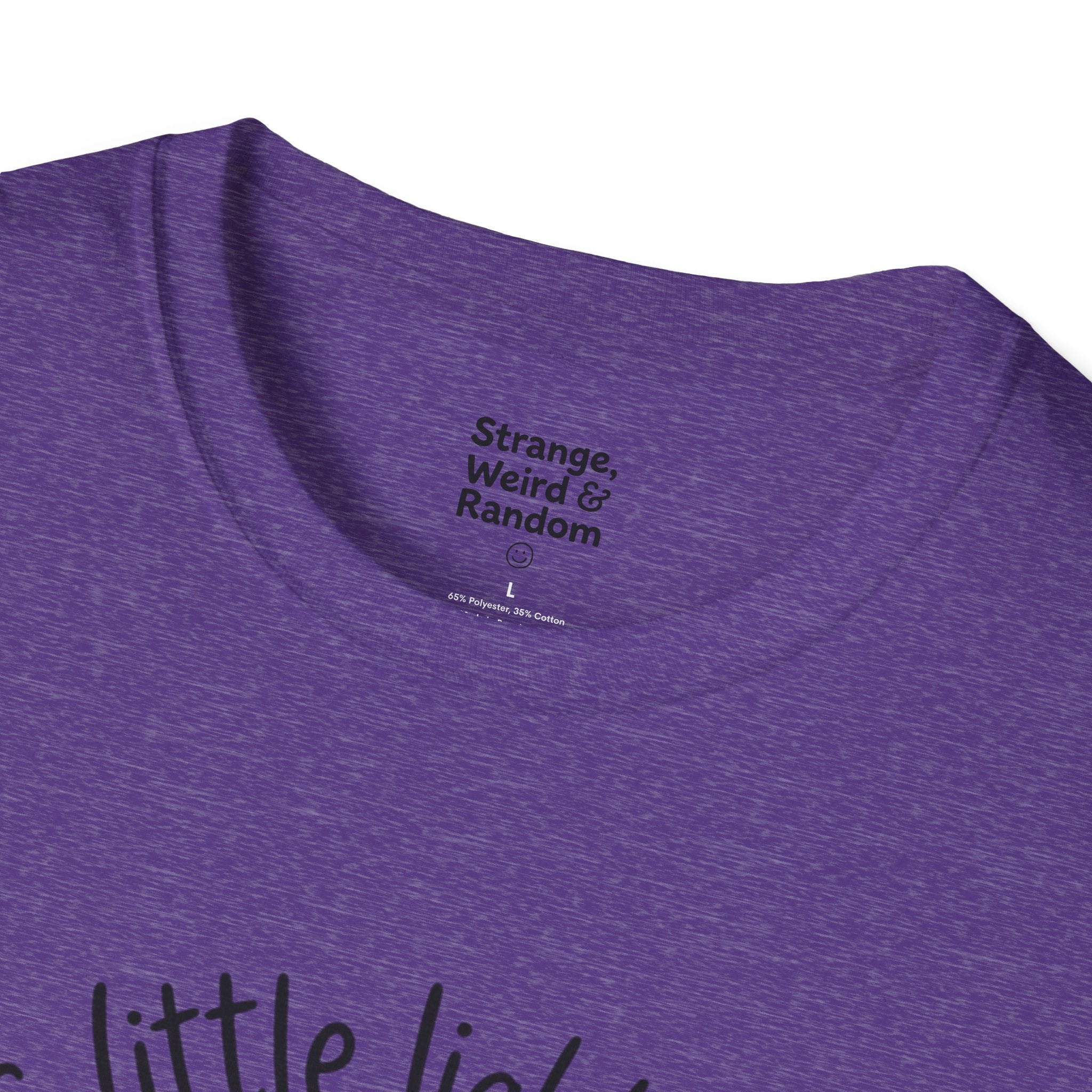 T-Shirt — "This Little Light of Mine" Cute Smiling Lightbulb Inspirational Tee