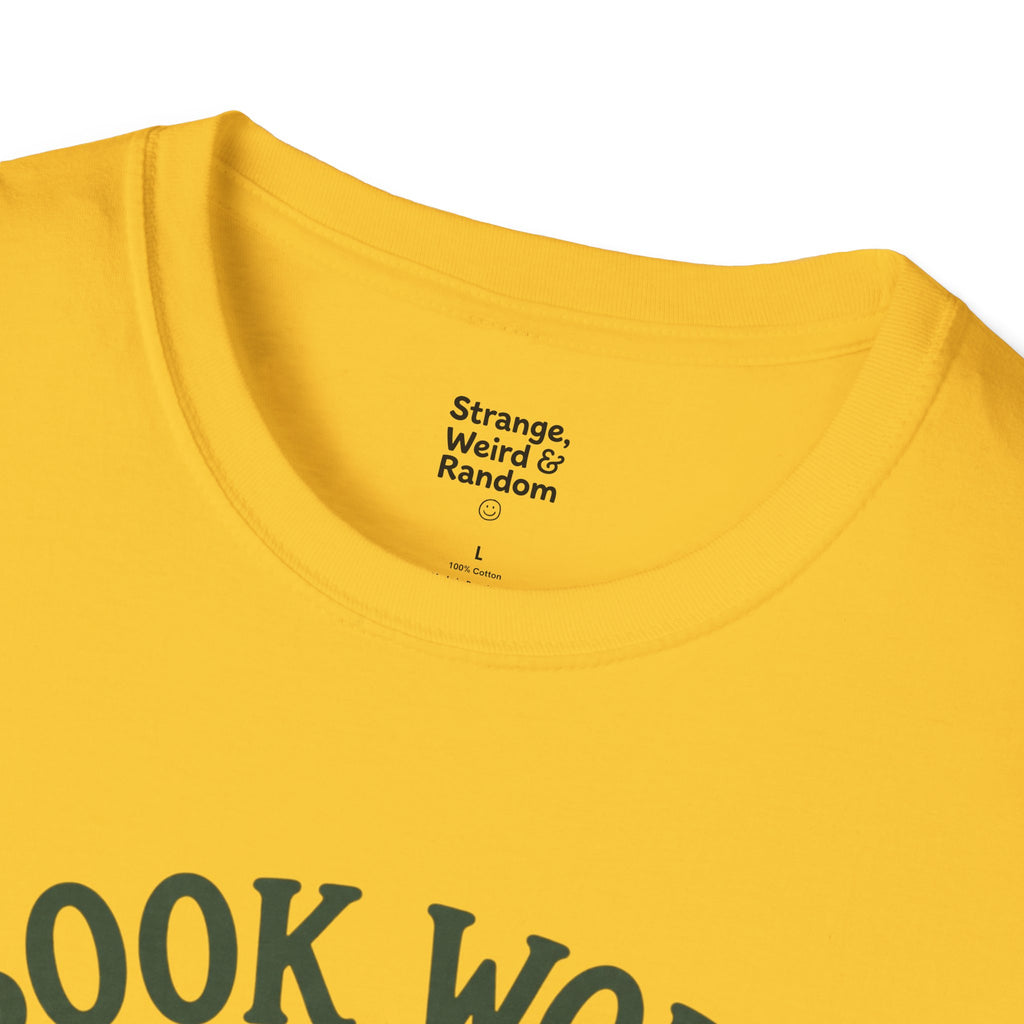 Book Worm T-Shirt — Cute Reading Worm Graphic Tee for Book Lovers