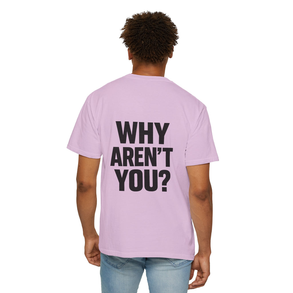 Voting Reminder T-Shirt — "They're Voting. Why Aren't You?"