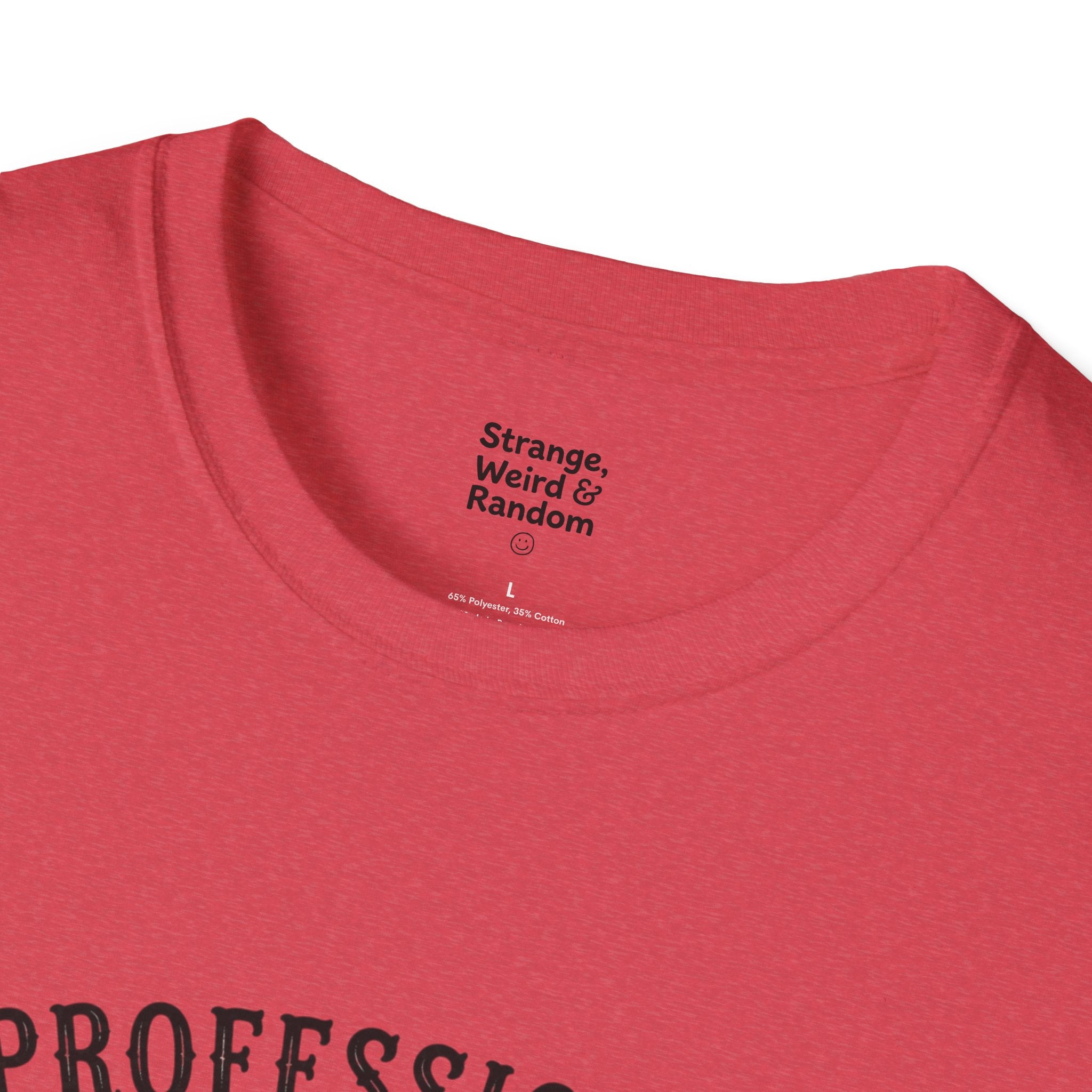 Professional Hooker Crochet Yarn T-Shirt | Knitting Hooks, Ball of Yarn