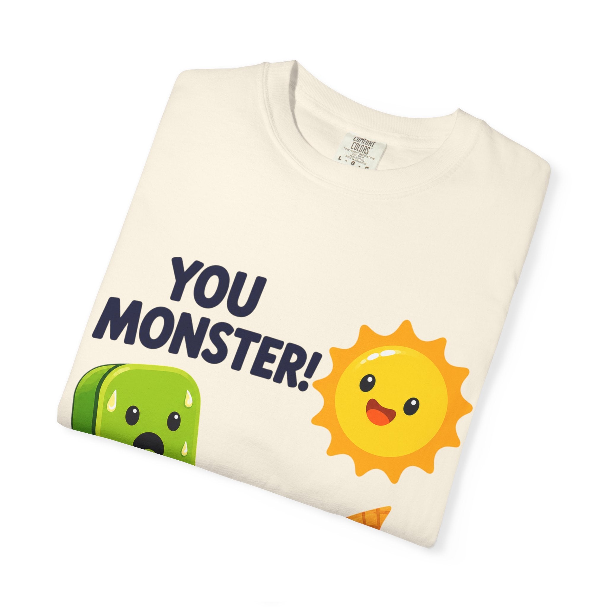 You Monster! Cute Ice Cream Pun T-Shirt